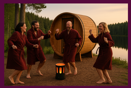 Just go to the sauna: "Bara bada bastu"