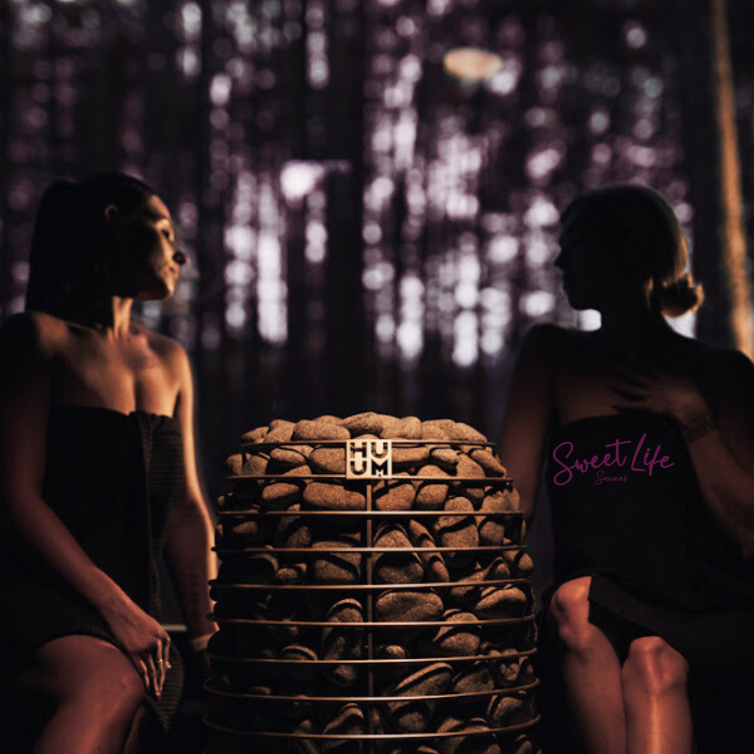 HUUM HIVE Series 12 kW Sauna Heater with Stones and Control