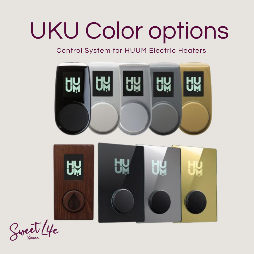 HUUM DROP Series 7.5kW Sauna Heater with Stones and Control