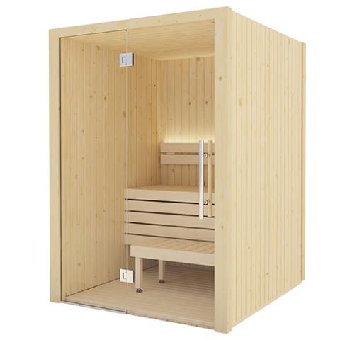 SaunaLife XPERIENCE Series Indoor Sauna DIY Kit w/LED Light System, 1-2-Person - Sweet Life Saunas