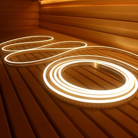 Universal Sauna White Light Flexible IP67 LED Strip, Dual 10FT - Sweet Life Saunas
