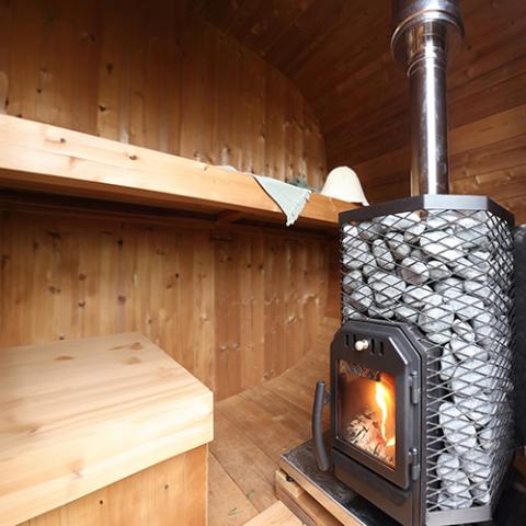 Cozy Heat Wood-Burning Sauna Stove, Up to 18kW
