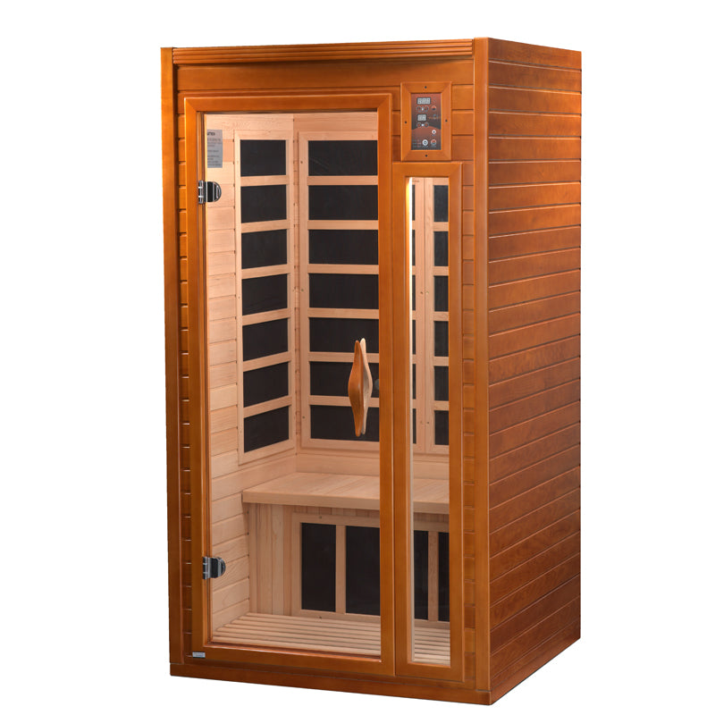 Dynamic Saunas Barcelona 1 Person Low EMF Far Infrared Sauna DYN-6106-01