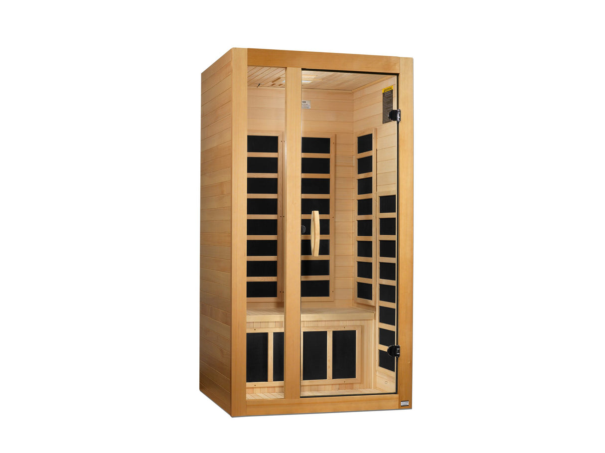 Dynamic Saunas Gracia 1 Person Low EMF Far Infrared Sauna DYN-6119-01