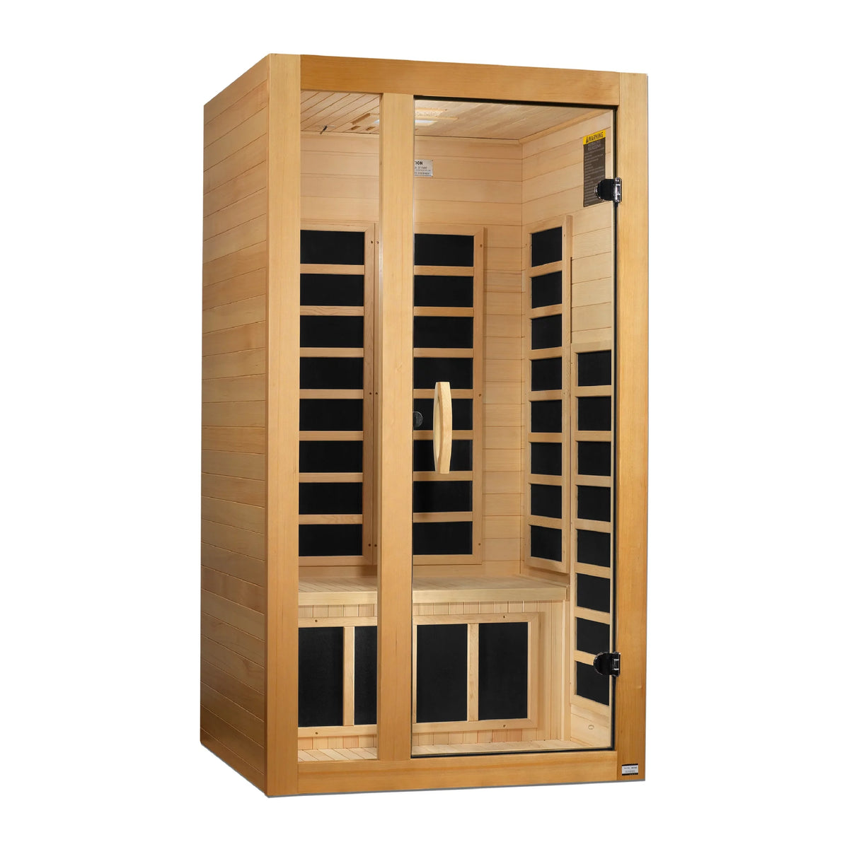 Dynamic Saunas Gracia 1 Person Low EMF Far Infrared Sauna DYN-6119-01