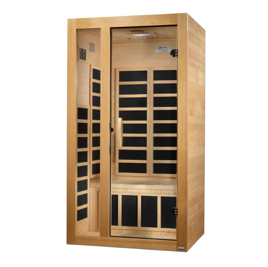 Dynamic Saunas Gracia 1 Person Low EMF Far Infrared Sauna DYN-6119-01