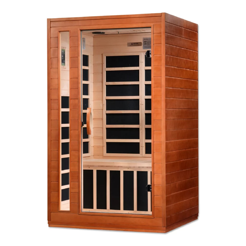 Dynamic Saunas Cardoba 2 Person Low EMF FAR Infrared Sauna DYN-6203-01