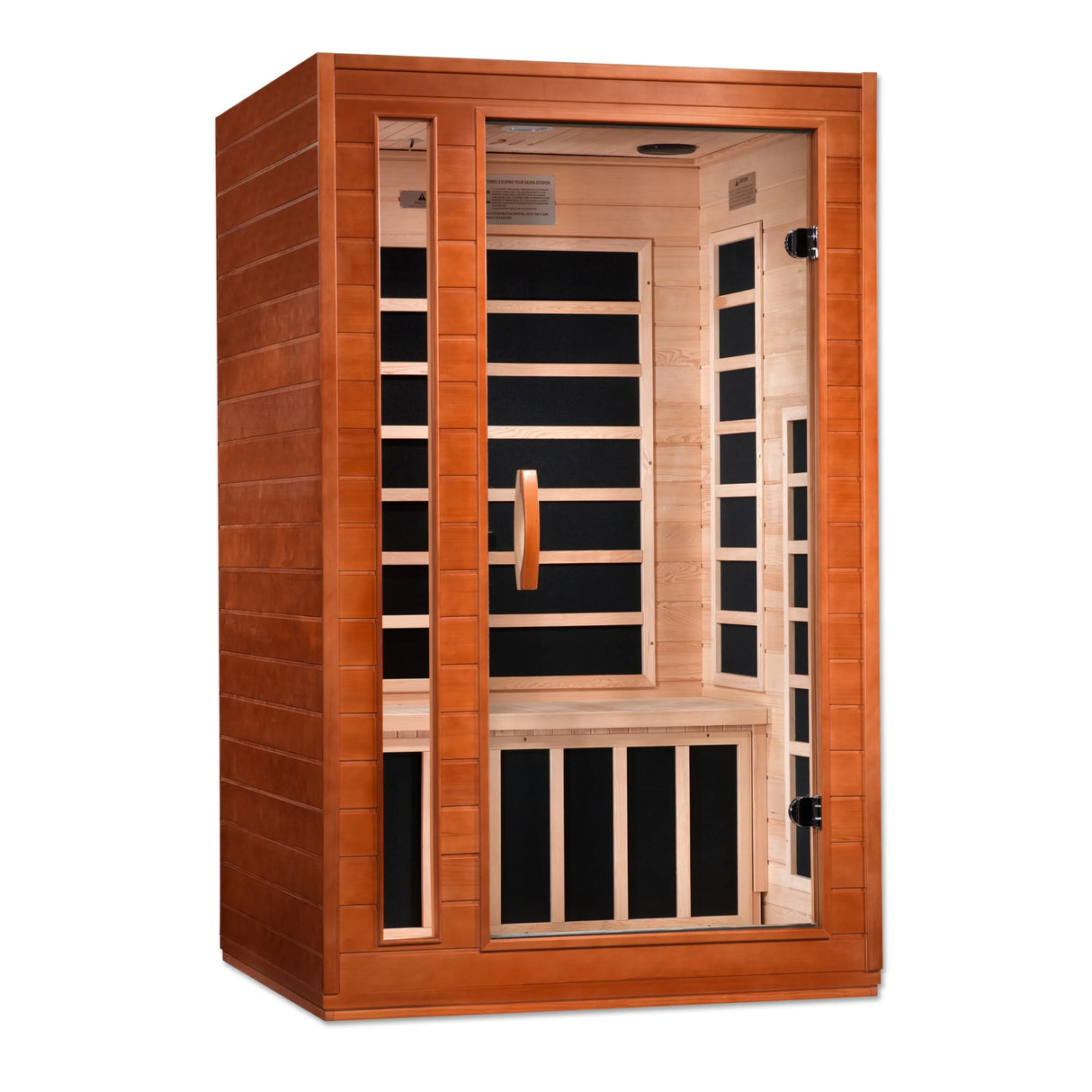 Dynamic Saunas Cardoba 2 Person Low EMF FAR Infrared Sauna DYN-6203-01