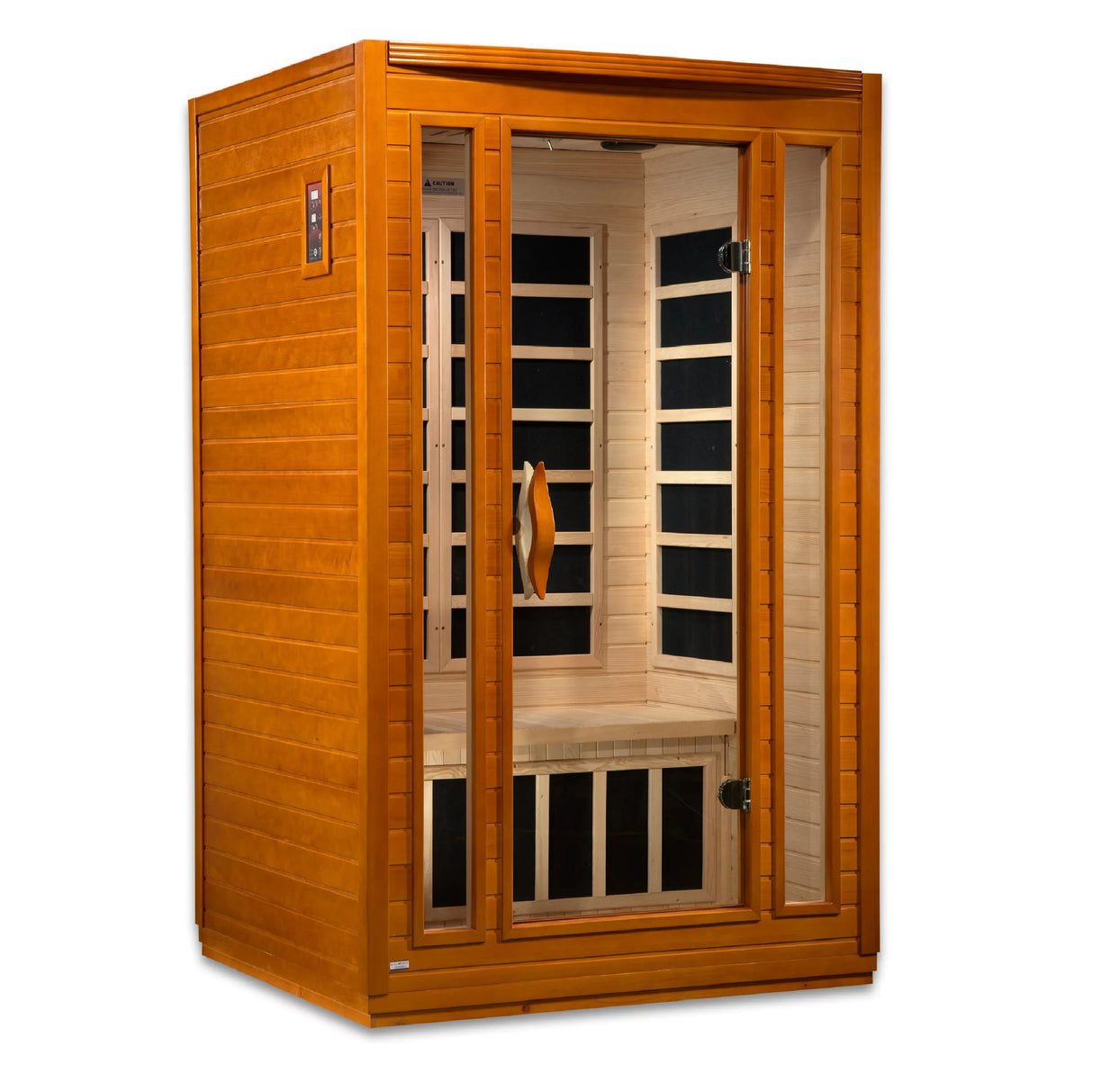 Dynamic Saunas San Marino Elite 2 Person Ultra Low EMF Far Infrared Sauna DYN-6206-01 Elite