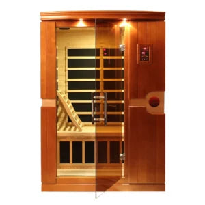 Dynamic Saunas Venice Elite 2 Person Ultra Low EMF Far Infrared Sauna DYN-6210-01 Elite