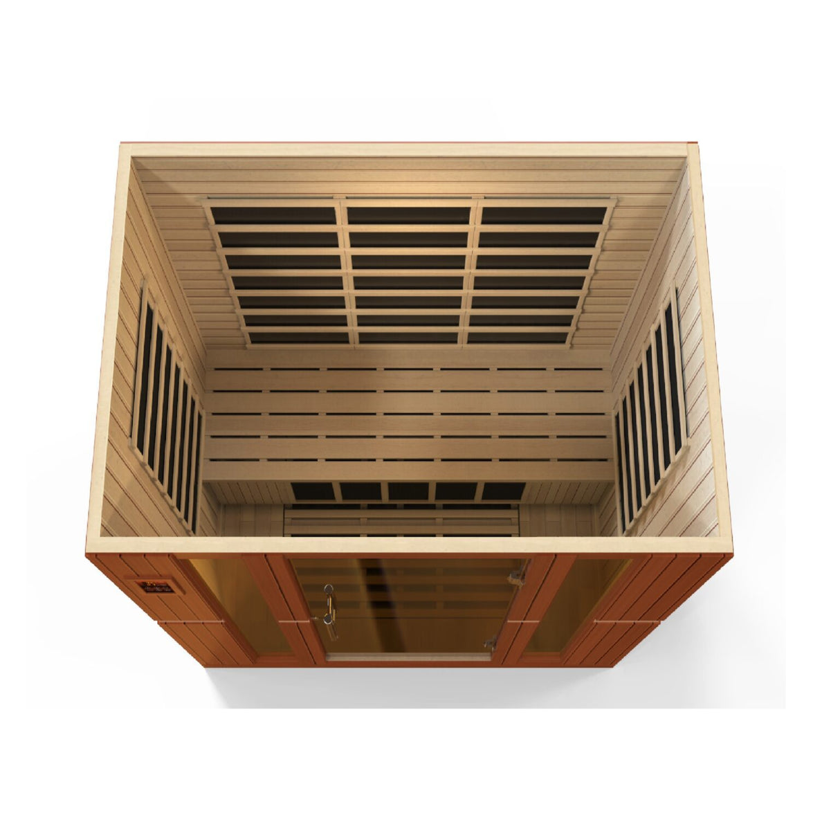 Dynamic Saunas Bergamo Low EMF Far Infrared Sauna DYN-6440-01