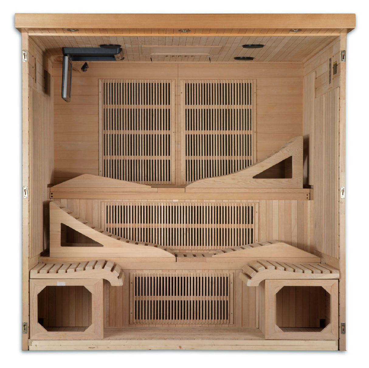 Dynamic Saunas Monaco 6 Person Ultra Low EMF Far IR Sauna DYN-6996-01