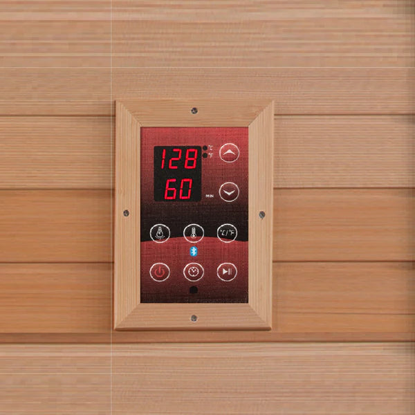 Golden Designs Monaco 6 Person Near Zero EMF Far Infrared Sauna GDI-6996-01 Elite