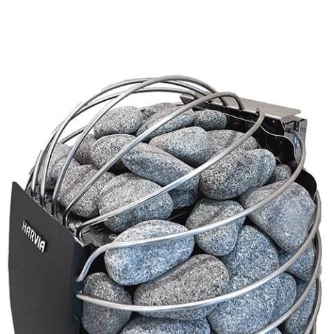 Harvia Spirit Series 8kW Sauna Heater, Black - Sweet Life Saunas