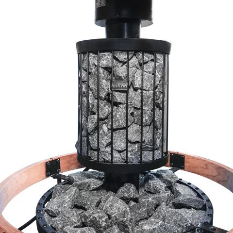 Harvia Legend Pipe mounted water heater tank - Sweet Life Saunas