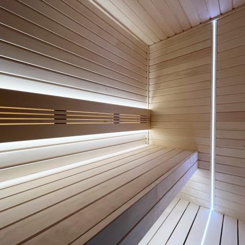 Universal Sauna White Light Flexible IP67 LED Strip, Dual 10FT - Sweet Life Saunas