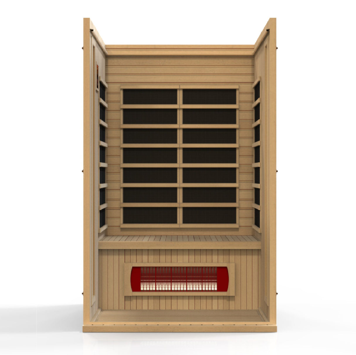 Maxxus Saunas Solstice 2 Person Low EMF Home Infrared Sauna MX-LS2-01