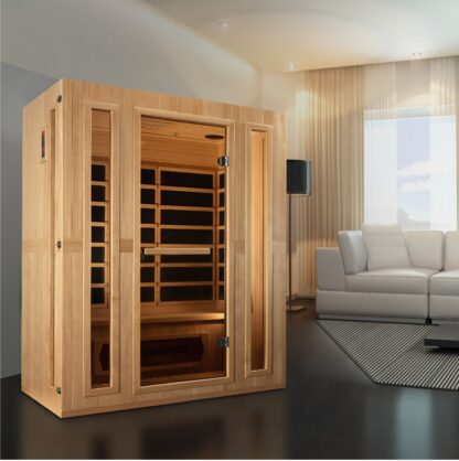 Maxxus Saunas Magellan 3 Person Low EMF Home Far Infrared Sauna MX-LS3-01