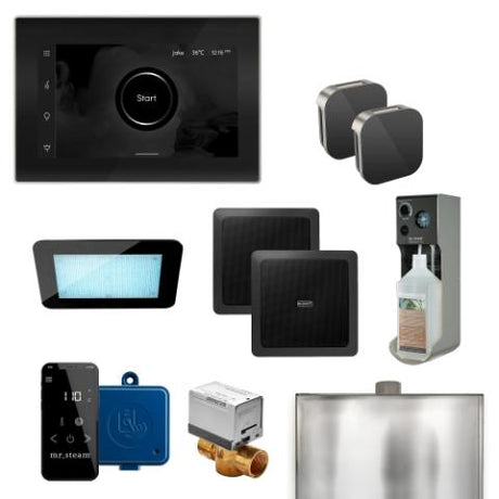 Mr. Steam XDream Max Steam Shower Control Package with AromaGlass Steam Head