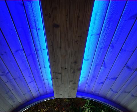 SaunaLife Color LED Lighting for SaunaLife ERGO Series Barrel Sauna - Sweet Life Saunas