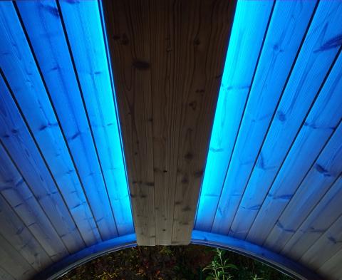 SaunaLife Color LED Lighting for SaunaLife ERGO Series Barrel Sauna - Sweet Life Saunas