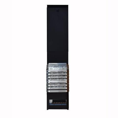 Saunum Air Series, 6.4kW Sauna Heater w/Climate Equalizer, Stainless - Sweet Life Saunas