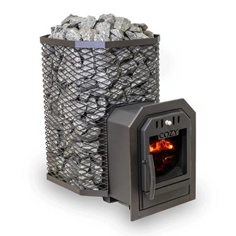 Cozy Heat TW Wood-Burning Sauna Stove, Up to 18kW