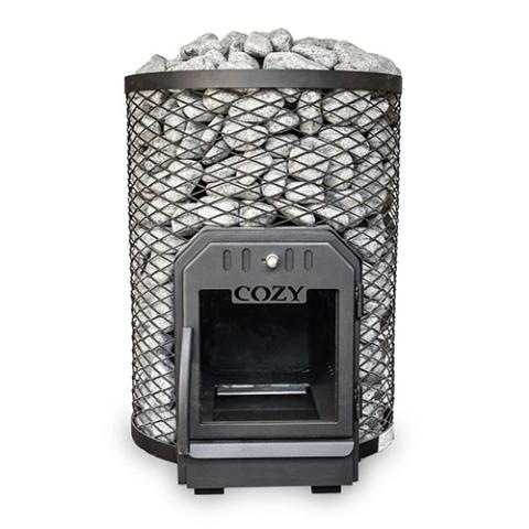 Cozy Heat O-TW Wood-Burning Sauna Stove, Up to 18kW