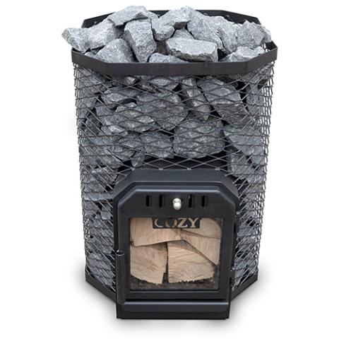 Cozy Heat TW Wood-Burning Sauna Stove, Up to 18kW