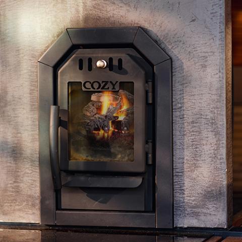 Cozy Heat TW Wood-Burning Sauna Stove, Up to 18kW