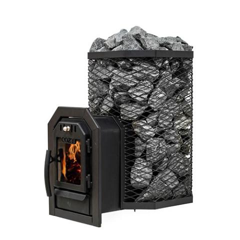 Cozy Heat TW Wood-Burning Sauna Stove, Up to 18kW