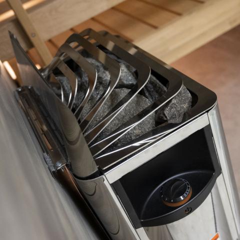 Harvia The Wall Series, 6kW, Sauna Heater, Stainless Steel - Sweet Life Saunas