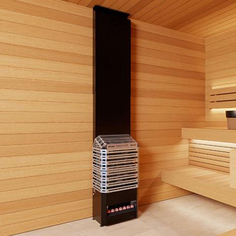 Saunum Air Series, 4.8kW Sauna Heater w/Climate Equalizer, Stainless Steel - Sweet Life Saunas