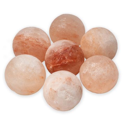 Saunum Himalayan Salt Spheres, 7ct - Sweet Life Saunas