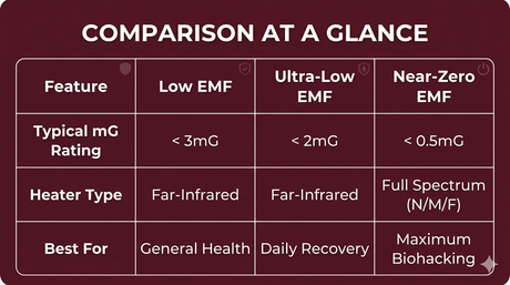 How to Get the Most Out of Infrared? Understand EMF Technology