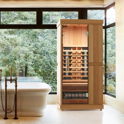 Finnmark 1 Person Full-Spectrum Infrared Sauna, FD-1 - Sweet Life Saunas