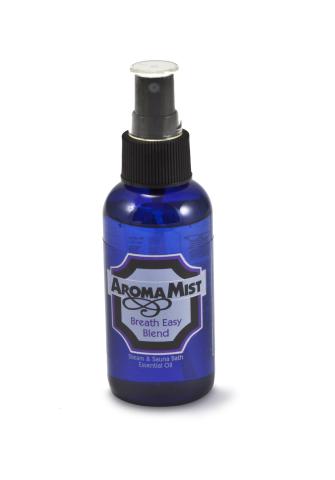 AromaMist Breathe Easy Aroma Bath Oil Blend, 4-ounce Atomizing Spray