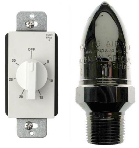 Mr.Steam 30-Minute Mechanical Count-Down Timer w/Steam Vent