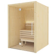 SaunaLife XPERIENCE Series Indoor Sauna DIY Kit w/LED Light System, 1-2-Person - Sweet Life Saunas
