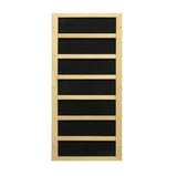 Golden Designs Eclipse 3 Person Near Zero EMF Full Spectrum Infrared Sauna with Himalayan Salt Bar GDI-8230-01
