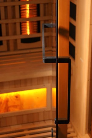 Golden Designs Aurora 1 Person Full Spectrum Infrared Sauna with Himalayan Salt Bar GDI-8010-03