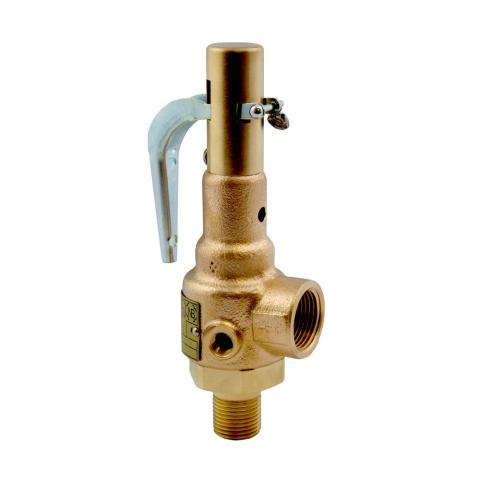 Mr.Steam Valve, Safety, 15 PSIG, 1/2", CU2000