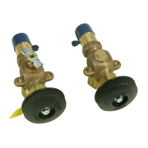 Mr. Steam Valve Set For Gauge Glass, CU Series