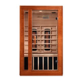 Dynamic Saunas Cardoba 2 Person Full Spectrum Near Zero EMF Infrared Sauna DYN-6203-02 FS