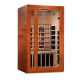 Dynamic Saunas Cardoba 2 Person Full Spectrum Near Zero EMF Infrared Sauna DYN-6203-02 FS
