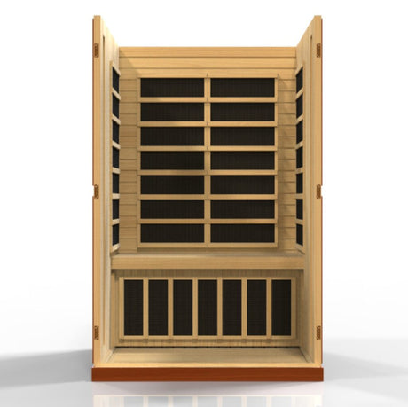Dynamic Vittoria 2 Person LOW EMF Far Infrared Sauna DYN-6220-01