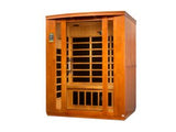 Dynamic Saunas Bellagio 3 Person Low EMF Far Infrared Sauna DYN-6306-02