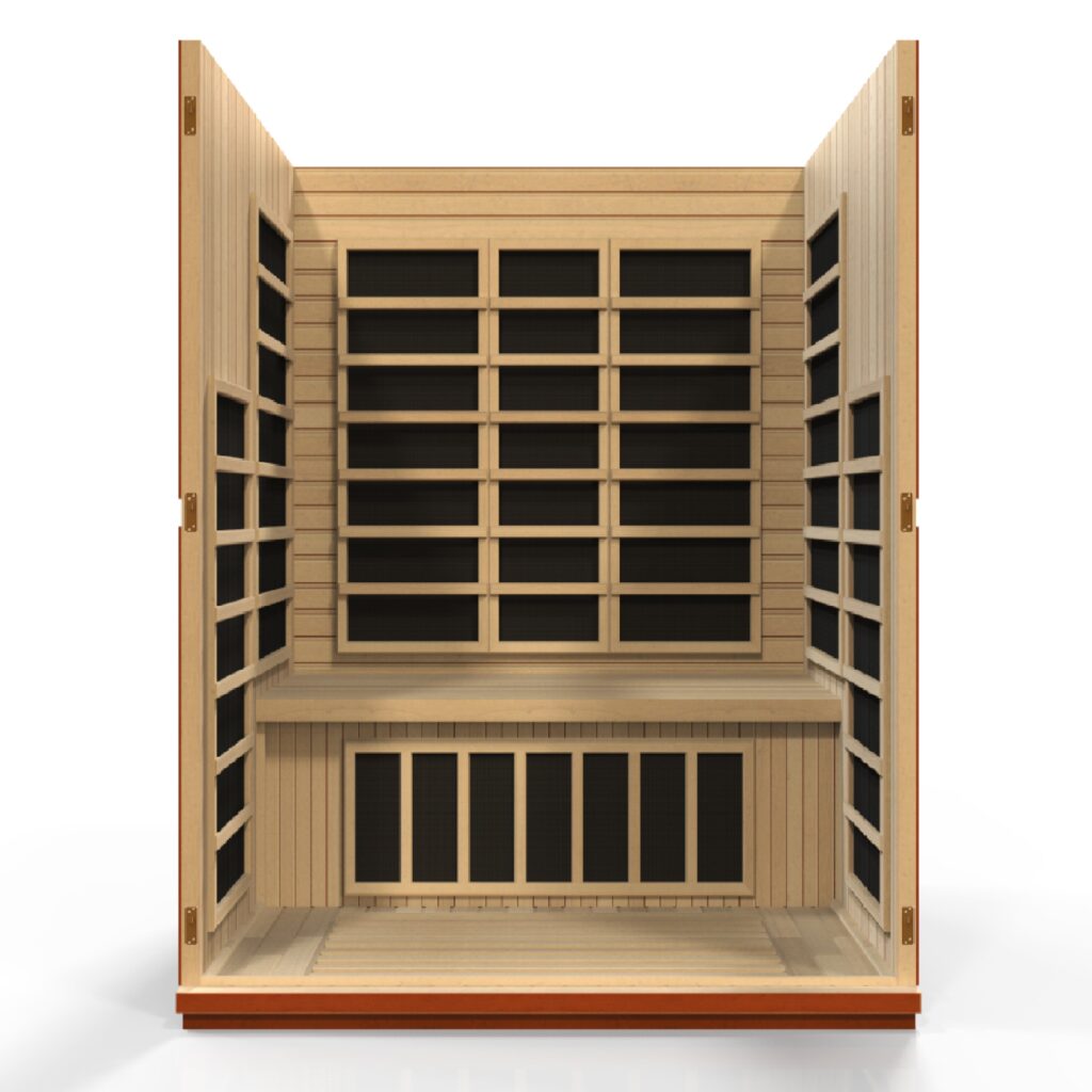 Dynamic Saunas Bellagio 3 Person Low EMF Far Infrared Sauna DYN-6306-02