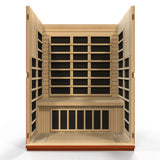 Dynamic Saunas Bellagio 3 Person Low EMF Far Infrared Sauna DYN-6306-02