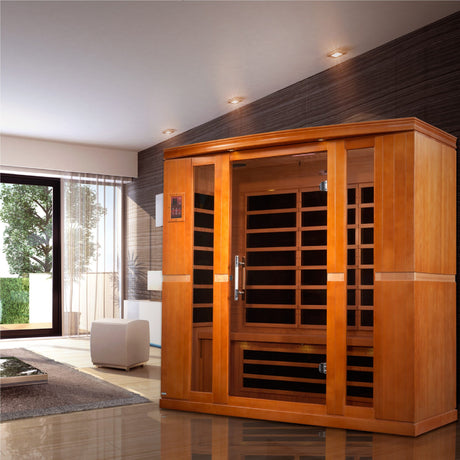 Dynamic Saunas Bergamo Low EMF Far Infrared Sauna DYN-6440-01